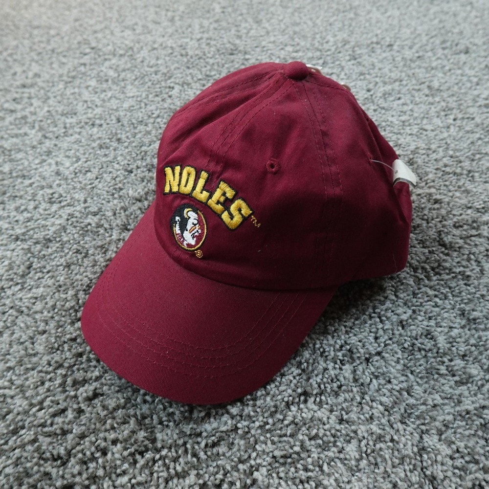 NEW Florida State Seminoles Hat Cap Mens One Size Red Snap Back NCAA Signatures